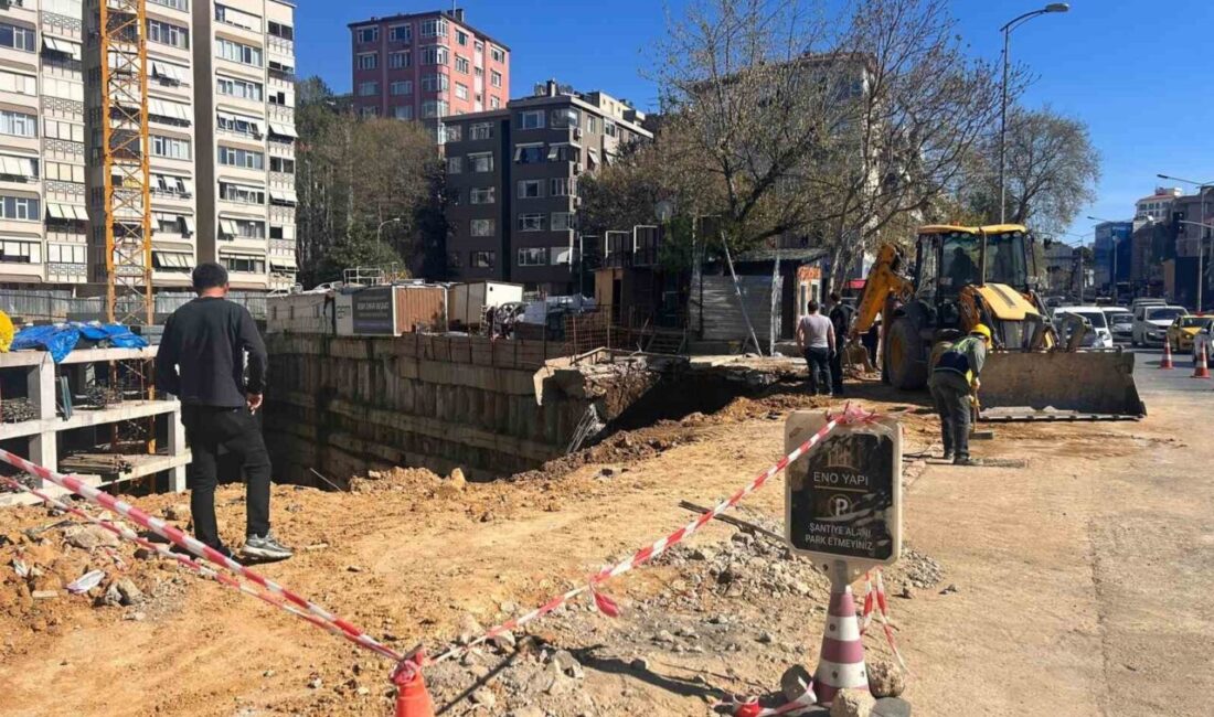 Fenerbahçe Chobani Stadyumu’nun yanındaki inşaat firması ASM Emir’e ait şantiye