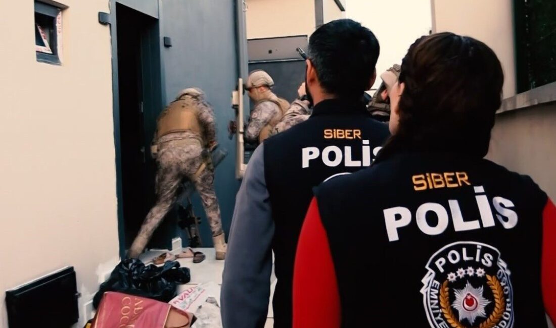 Gaziantep merkezli olarak yürütülen nitelikli dolandırıcılık operasyonunda gözaltına alınan kişi