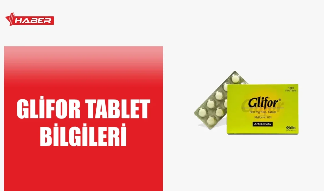 Glifor, metformin içeren bir antidiyabetik ilaçtır. Kullanım alanları, dozaj, yan