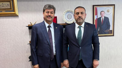 Çiçekdağı Belediye Başkanı Hasan Hakanoğlu, Kırşehir Milletvekili Necmettin Erkan’ı Türkiye