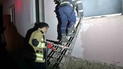 Hassa ilçesinde bir müstakil evde meydana gelen yangın kısa sürede