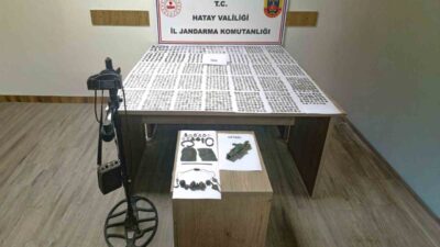 Jandarma ekipleri tarafından Hatay’da gerçekleştirilen operasyonda, farklı tarihlerden kalma binlerce