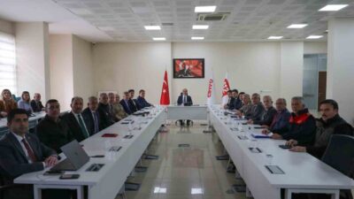 Iğdır Valisi M. Fırat Taşolar’ın başkanlığında yapılan İRAP İzleme ve