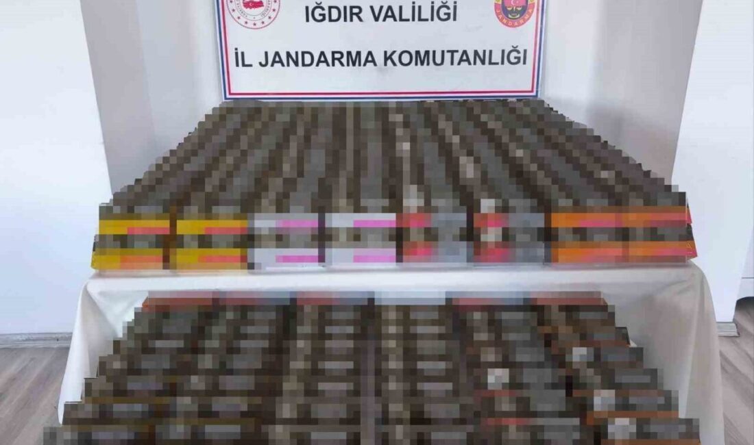 Iğdır’ın Tuzluca ilçesinde jandarma ekipleri tarafından gerçekleştirilen operasyonda, toplam değeri