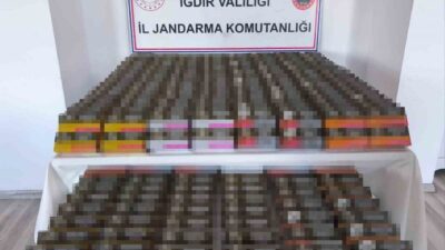Iğdır’ın Tuzluca ilçesinde jandarma ekipleri tarafından gerçekleştirilen operasyonda, toplam değeri