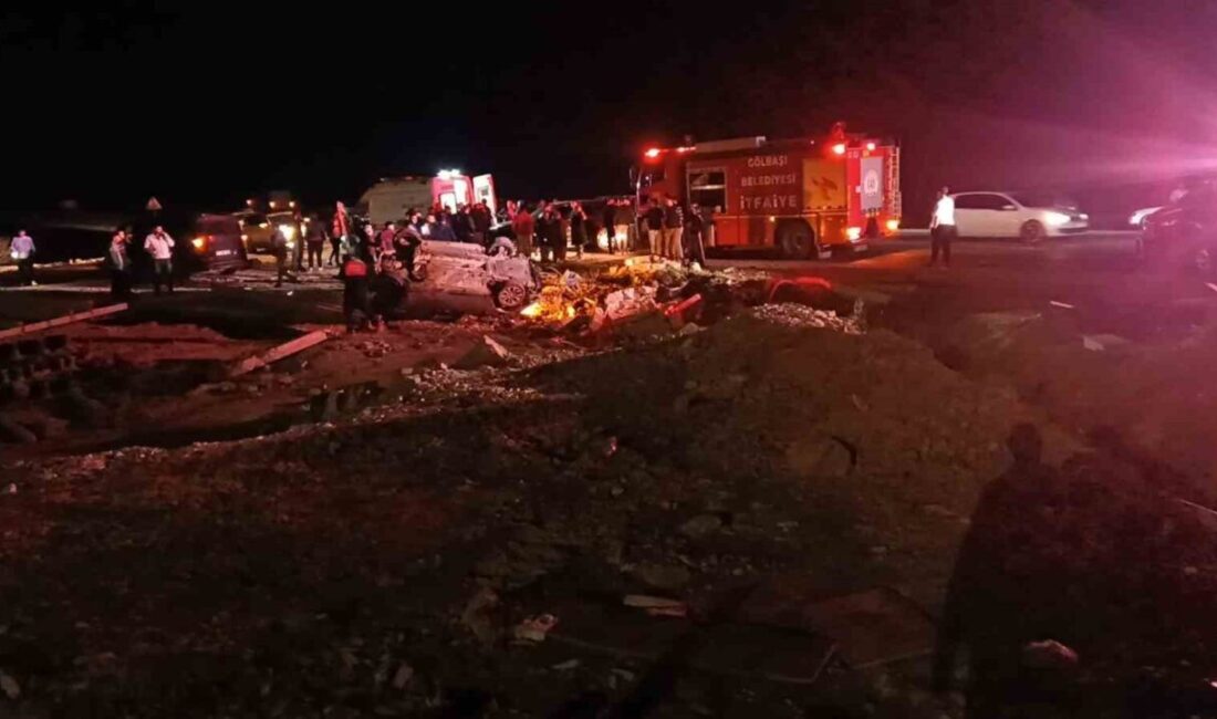 Adıyaman’da meydana gelen trafik kazasında, 1’i ağır olmak üzere toplam