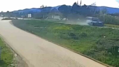 Kastamonu’da meydana gelen korkunç bir kazada, Fiat-Tofaş marka bir otomobilin