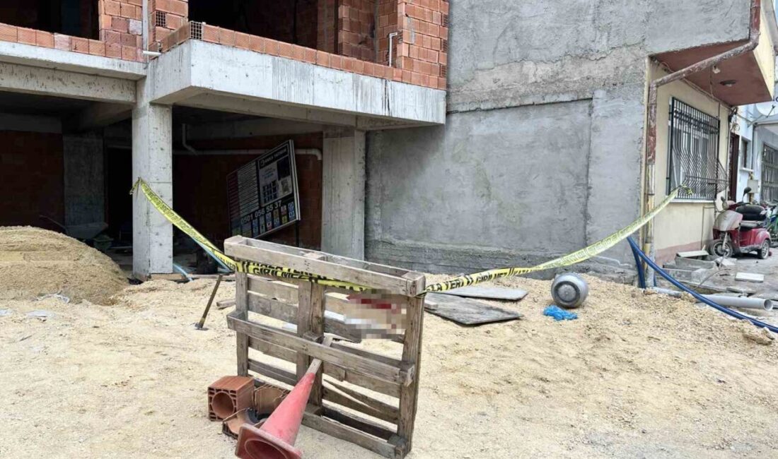 Kastamonu’da meydana gelen acı bir olayda, inşaat halindeki bir binada