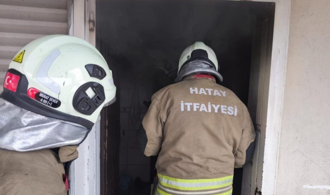 İskenderun ilçesine bağlı Yunus Emre Mahallesi’nde bir evin mutfağında meydana