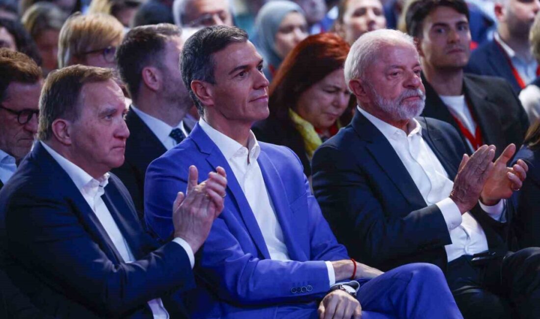 İspanya Başbakanı Pedro Sánchez ve Brezilya Devlet Başkanı Luiz Inacio