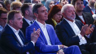 İspanya Başbakanı Pedro Sánchez ve Brezilya Devlet Başkanı Luiz Inacio