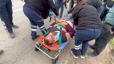 Balkırı köyü yakınlarında meydana gelen trafik kazasında bir kişi yaralandı.