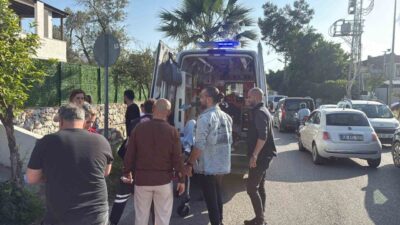 Bodrum ilçesinde, işten dönen bir kadın evinin bahçesinde bıçaklı saldırıya