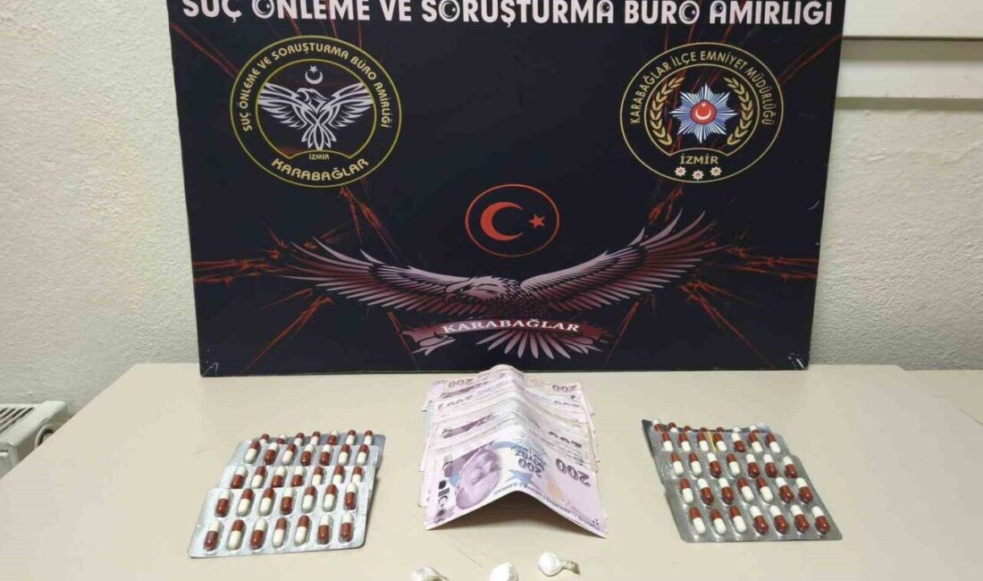 İzmir’de uyuşturucu ticareti yaptığı tespit edilen ve hakkında 10 yıl