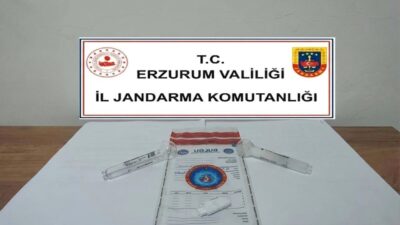 Erzurum İl Jandarma Komutanlığı bünyesinde faaliyet gösteren Narkotik Suçlarla Mücadele