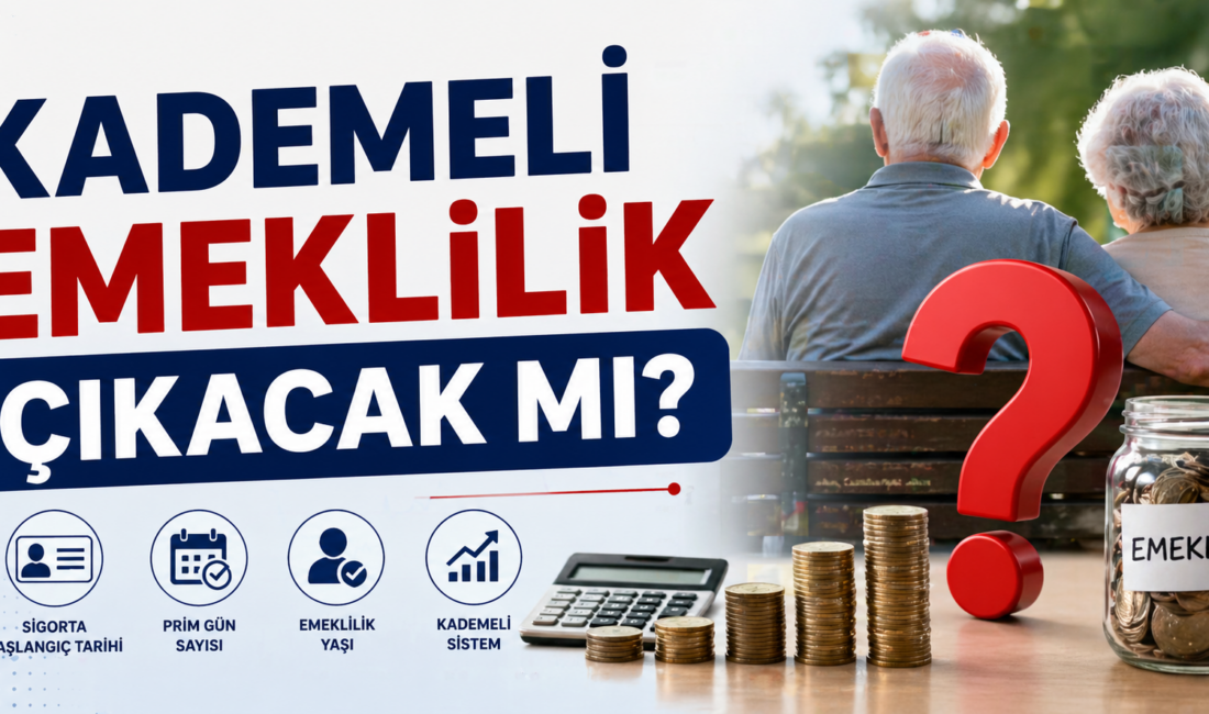 Kademeli emeklilik son dönemde milyonlarca çalışanın gündeminde. Özellikle EYT dışında