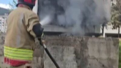 Kahramanmaraş’ta meydana gelen trafo yangını, itfaiye ekipleri tarafından kontrol altına