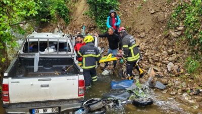 Nazilli ilçesinde meydana gelen talihsiz bir kaza sonucunda, kontrolden çıkan
