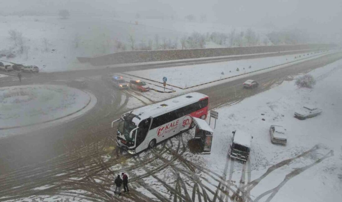 Seydiler ilçesinde meydana gelen kar yağışının neden olduğu kazada 10