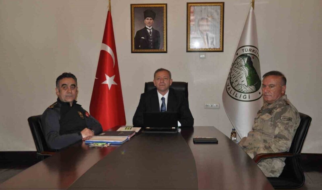 Kars Valisi Ziya Polat başkanlığında Mart ayında “Asayiş ve Güvenlik