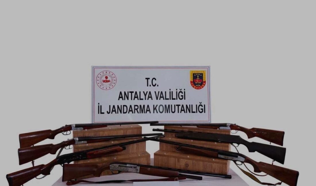 Antalya’nın Kaş ilçesinde jandarma ekipleri tarafından düzenlenen operasyonda 7 adet