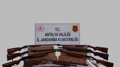 Antalya’nın Kaş ilçesinde jandarma ekipleri tarafından düzenlenen operasyonda 7 adet