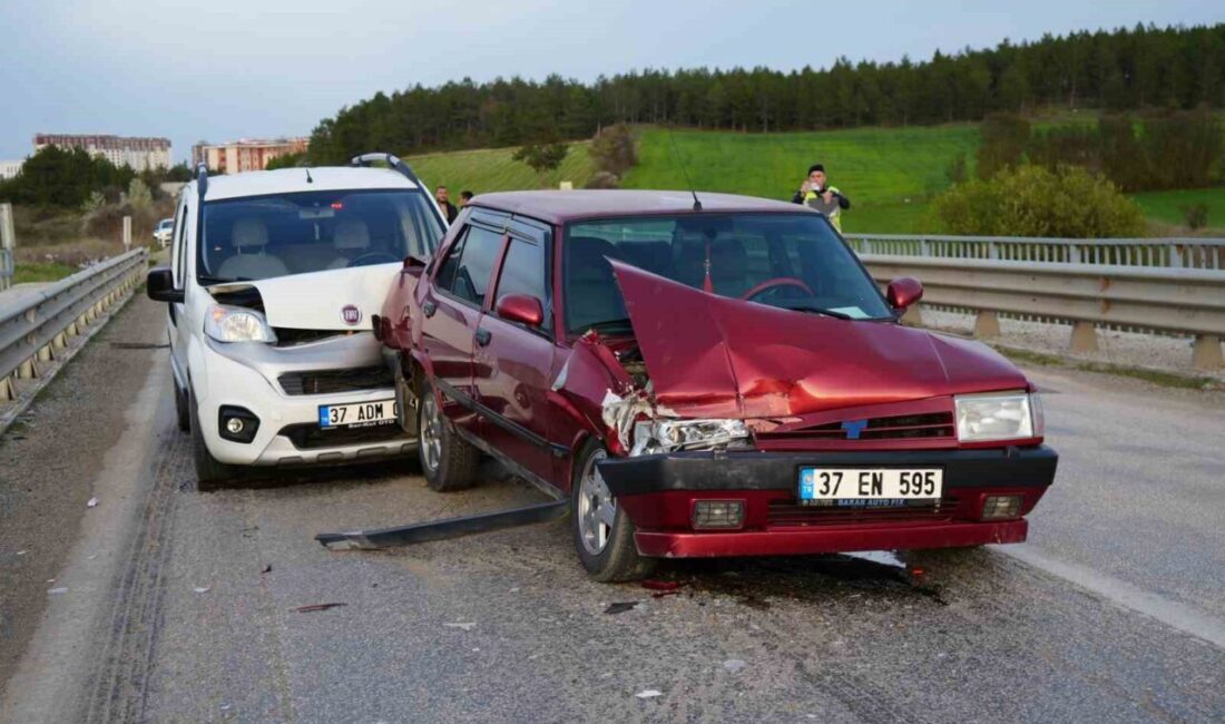 Kastamonu’da meydana gelen iki ayrı trafik kazasında toplamda 6 kişi