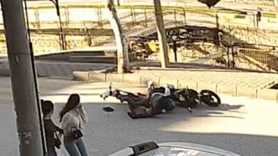 Tosya ilçesinde meydana gelen trafik kazasında, 9 yaşındaki elektrikli scooter