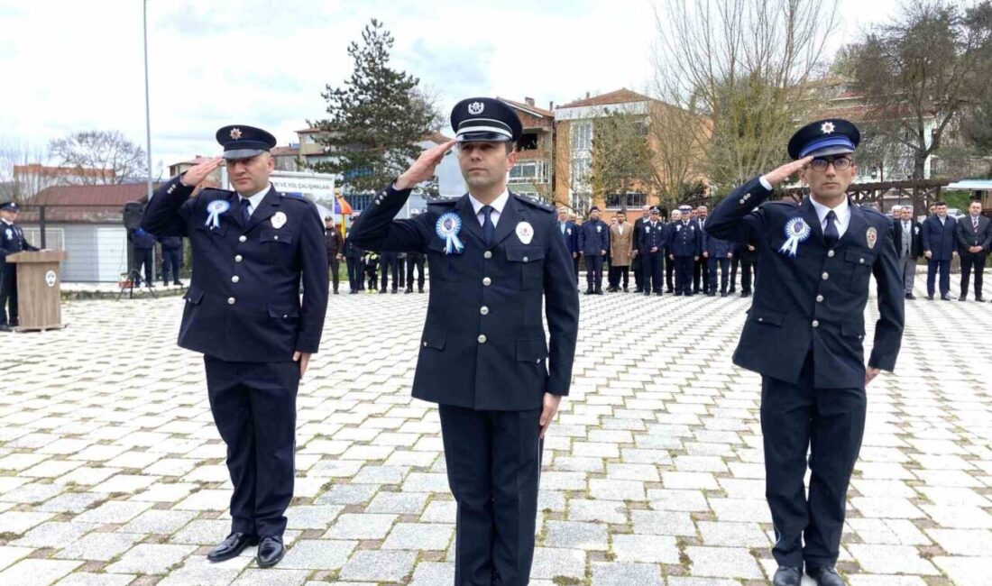 Samsun’un Kavak ilçesinde, Türk Polis Teşkilatı’nın 181. kuruluş yıl dönümü
