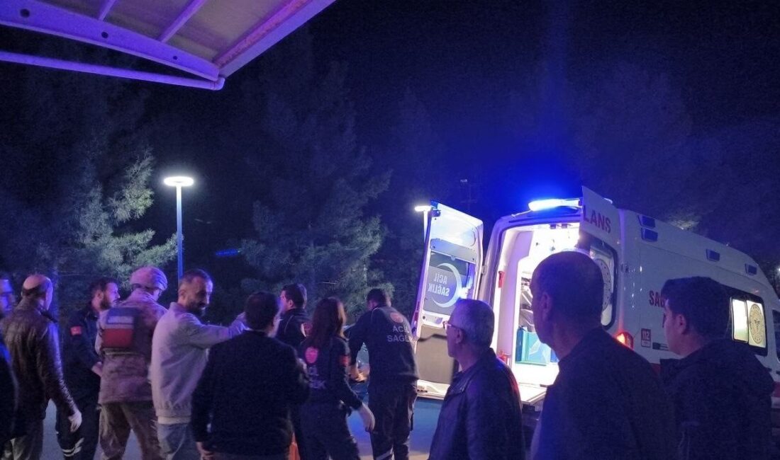 Batman’ın Gercüş ilçesinde bir kişinin, kavgayı ayırmak isterken silahla bacağından