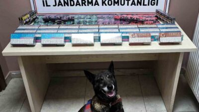 Kayseri İl Jandarma Komutanlığı ekiplerinin yaptığı operasyonda, 158 paket bandrolsüz