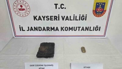 Kayseri İl Jandarma Komutanlığı ekipleri tarafından gerçekleştirilen operasyonlarda 1 el