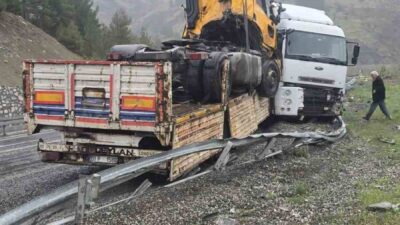 Elazığ’da dün meydana gelen kazada bir kişinin yaralanmasına neden olan