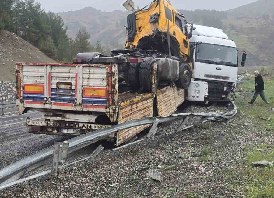 Elazığ’da dün meydana gelen kazada bir kişinin yaralanmasına neden olan