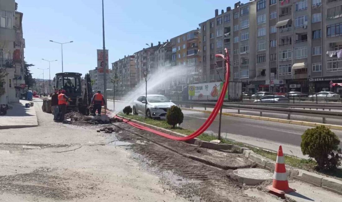 Kocaeli’nin Karamürsel ilçesinde fiber optik altyapı çalışmaları sırasında yaşanan olayda,