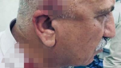 Kerkük kentinde, Haziran semtinde kaçak yapılarla mücadele kapsamında gerçekleştirilen faaliyetler