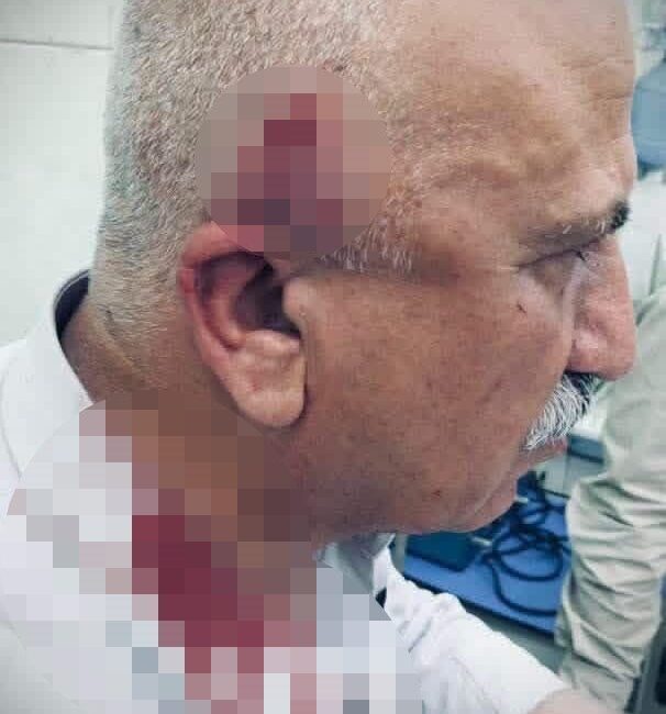 Kerkük kentinde, Haziran semtinde kaçak yapılarla mücadele kapsamında gerçekleştirilen faaliyetler