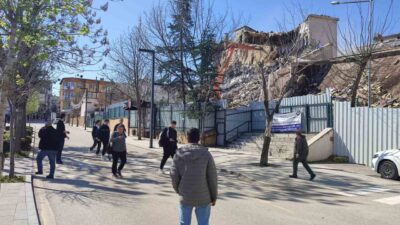 Keşan ilçesine bağlı Edirne’de, yıkım talimatlarına uymayan bir firma hakkında
