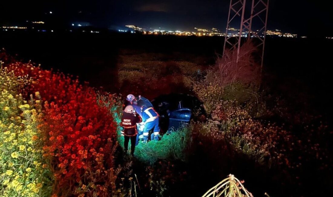 Hatay ili Kırıkhan-Reyhanlı yolu üzerinde meydana gelen trafik kazasında, sürücüsü