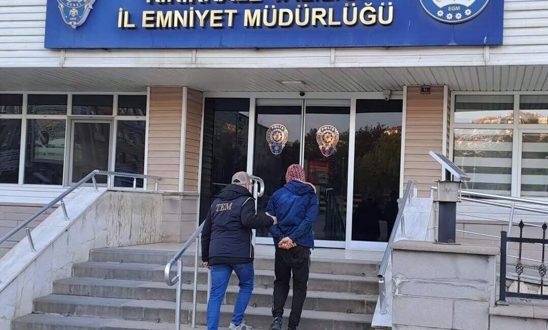 Kırıkkale ilinde DEAŞ terör örgütüne yönelik gerçekleştirilen operasyonda, yabancı uyruklu