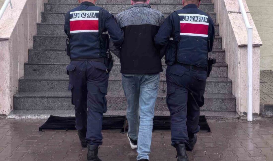 Kırıkkale’de jandarma ekipleri tarafından gerçekleştirilen bir operasyonda, dolandırıcılık suçundan aranan