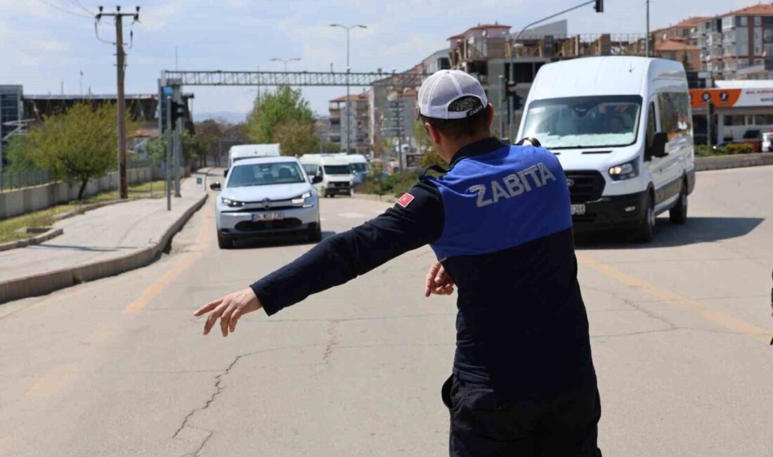 Kırıkkale Belediyesi, şehir genelinde toplu taşıma araçlarının denetlenmesi için çalışmalarına