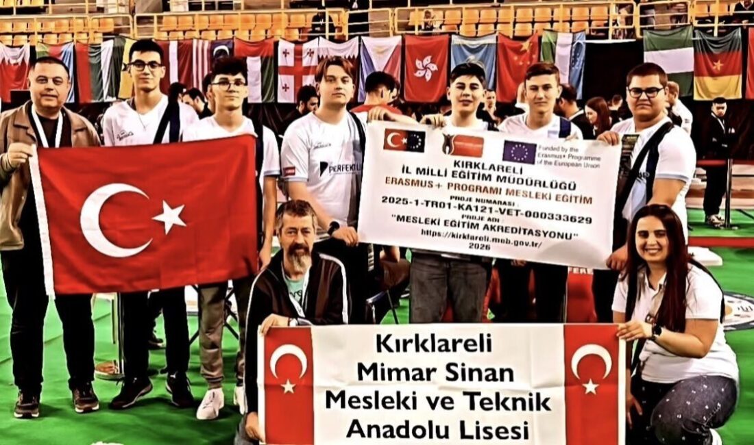 Kırklareli Mimar Sinan Mesleki ve Teknik Anadolu Lisesi öğrencileri, Yunanistan’ın