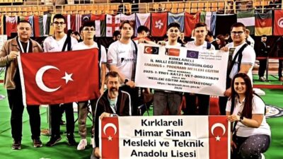 Kırklareli Mimar Sinan Mesleki ve Teknik Anadolu Lisesi öğrencileri, Yunanistan’ın