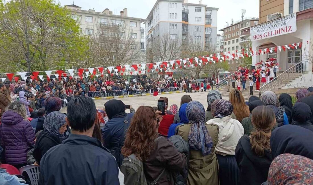 Kırşehir’de 23 Nisan Ulusal Egemenlik ve Çocuk Bayramı büyük bir