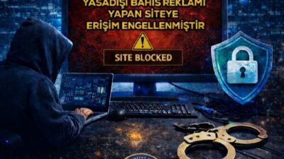 Kırşehir’de, yasa dışı bahis reklamı yapıldığı belirlenen 29 internet sitesi
