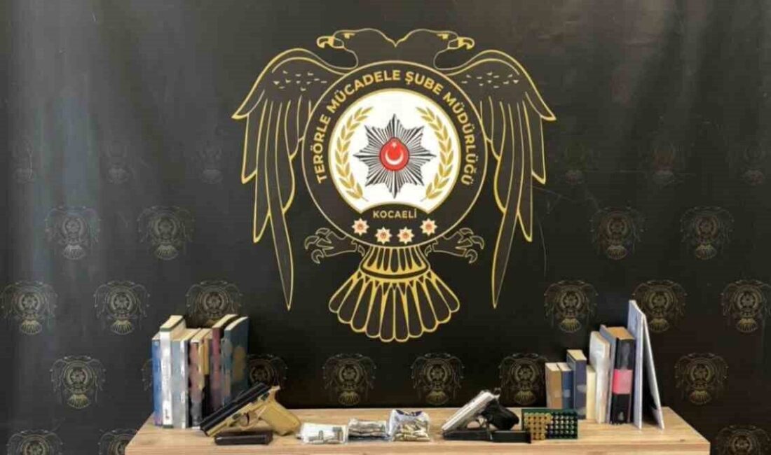 Kocaeli’de, İstanbul Beşiktaş’ta İsrail Konsolosluğu önünde gerçekleşen silahlı saldırıyla ilişkili