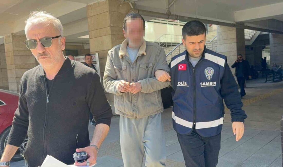 Samsun’un İlkadım ilçesinde, iddiaya göre kolonya içen bir şahıs, annesiyle