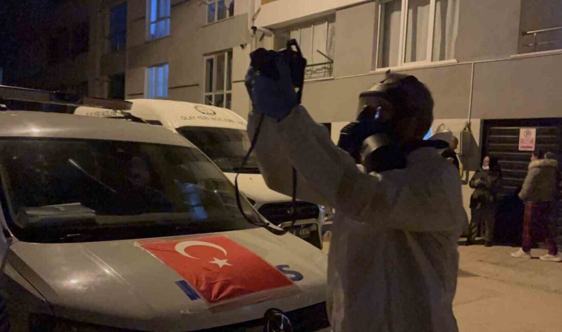 Eskişehir’de yalnız yaşayan bir adam, evinden yayılan kötü koku nedeniyle