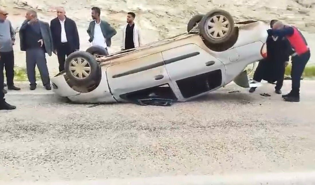 Besni ilçesinde meydana gelen trafik kazasında, bir kişi yaralandı. M.D.